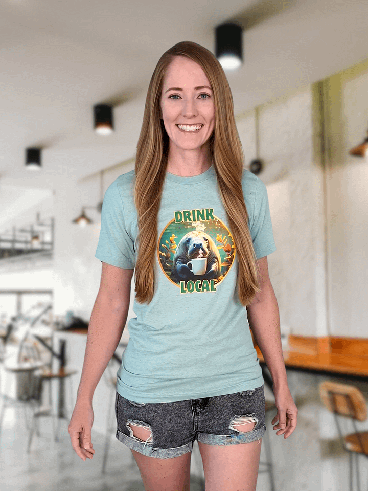 Drink Local Manatee T-Shirt product image (1)