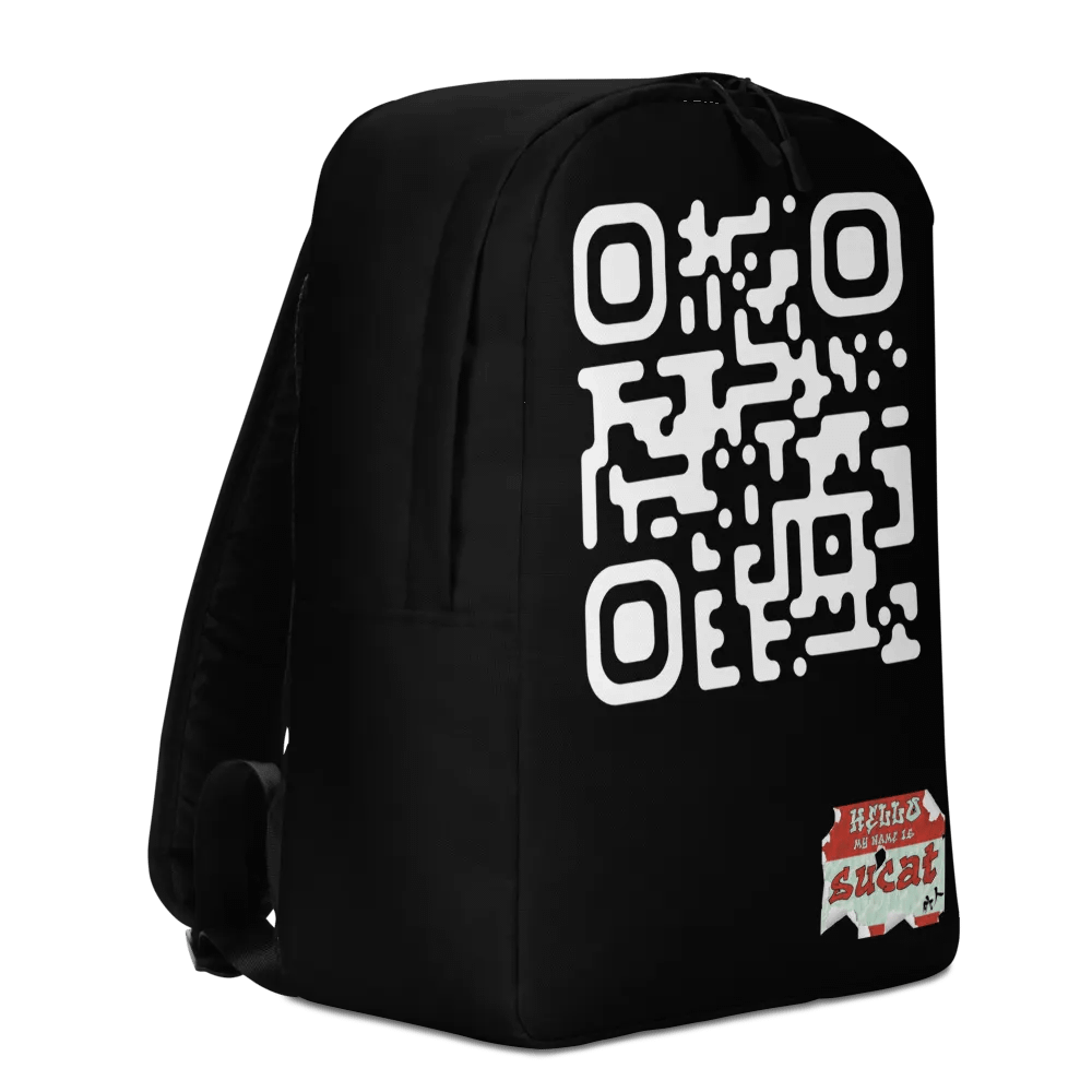 Graffiti QR Code All-Over Backpack product image (3)