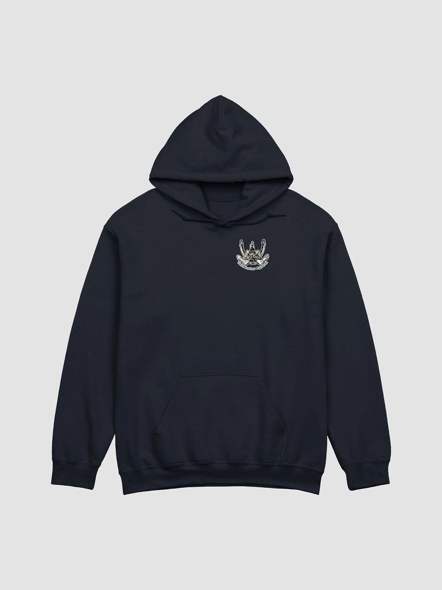 Twin anchor ship wheel and Tug CE tug Hoodie product image (2)
