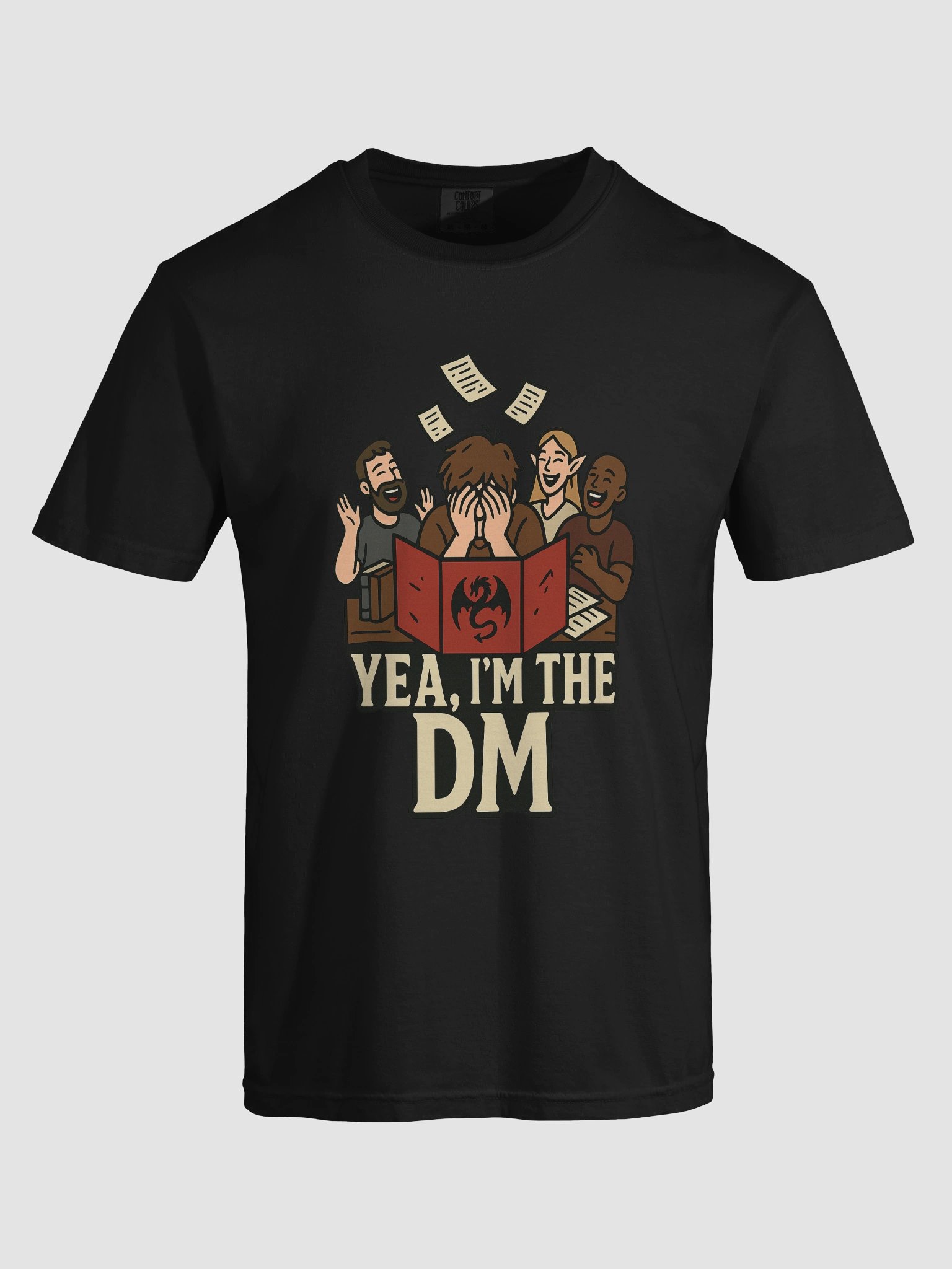"Yea I'm the DM" Crying Edition – Shirt product image (75)