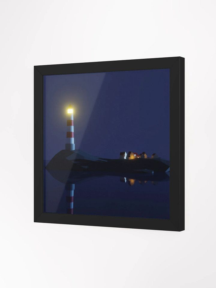 LowPloy Lighthouse Framed Print 12