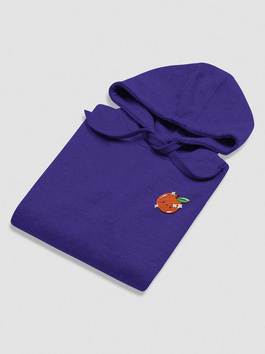 Whimsical Orange Face Unisex Hoodie product image (9)