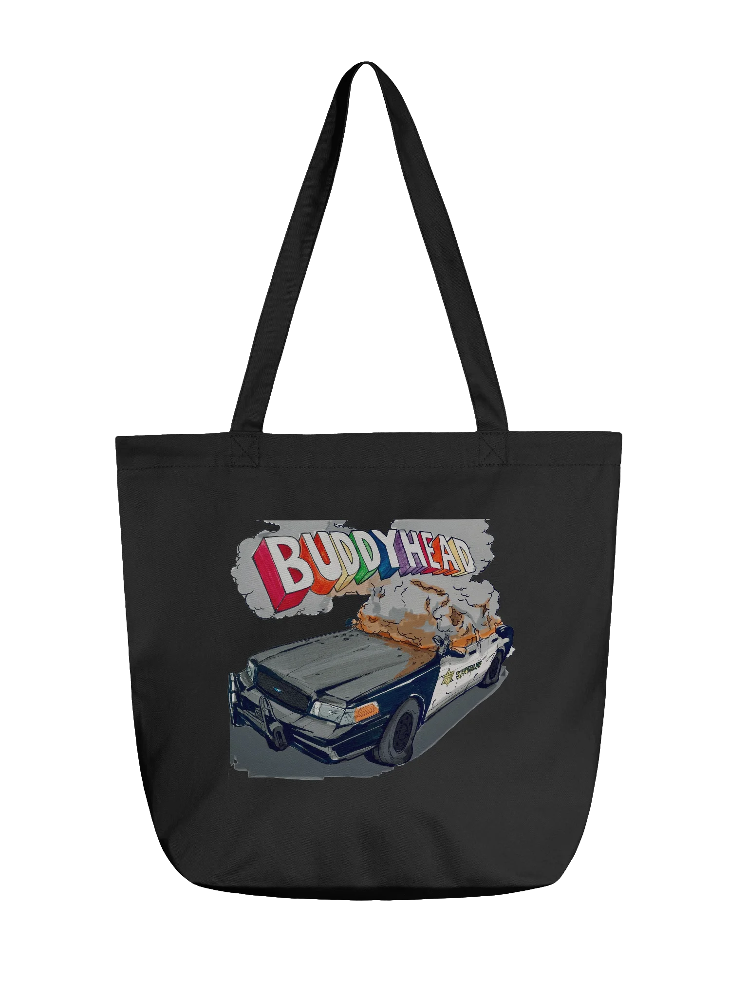 Cop Car tote bag product image (1)