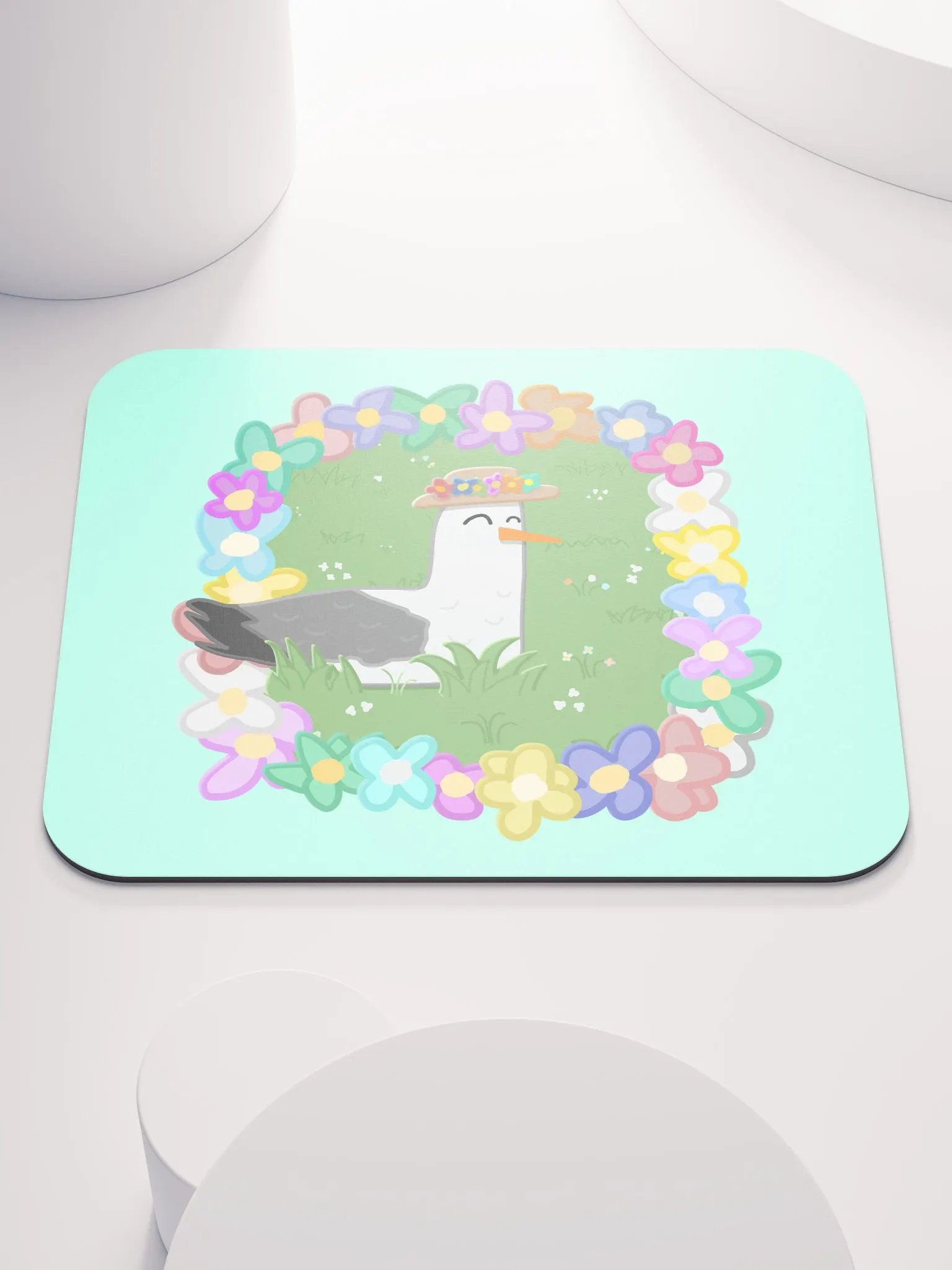 Daisy Gull Mouse Pad product image (1)