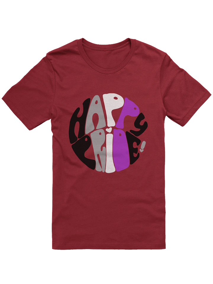 Asexual Happy Pride big print tee product image (1)