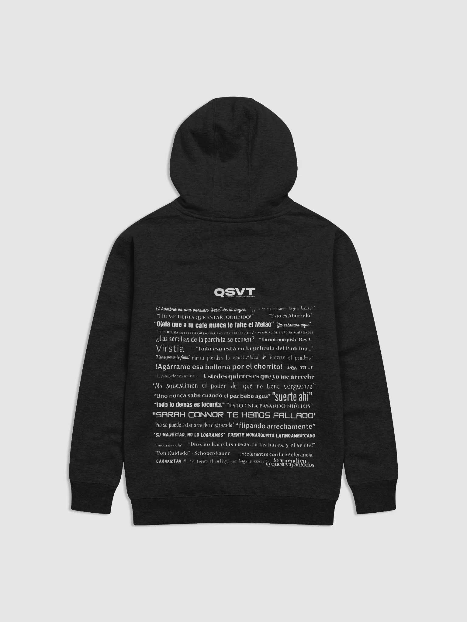Hoodie clasico con frases product image (2)