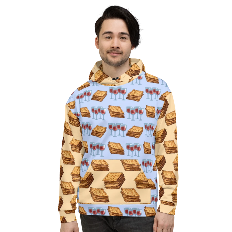 Passover Hoodie with Matzah and Wine product image (9)