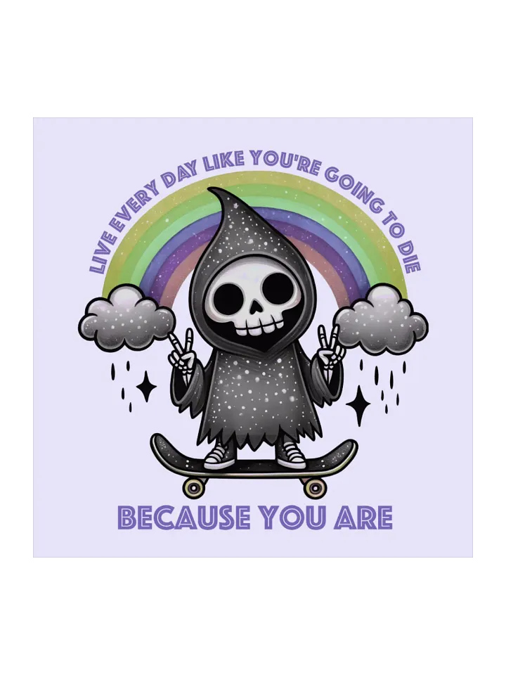 Live Every Day Sticker (Purple) product image (1)