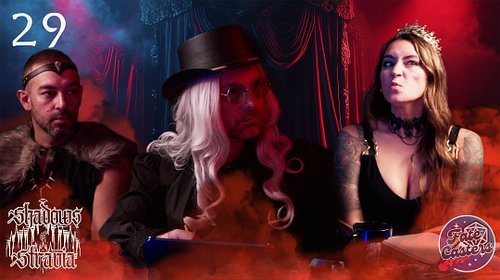 We’re premiering Episode 29 of Shadows of Stravia, our dark fantasy DnD actual play right now (9:00am on SportyTiger’s Twitch...