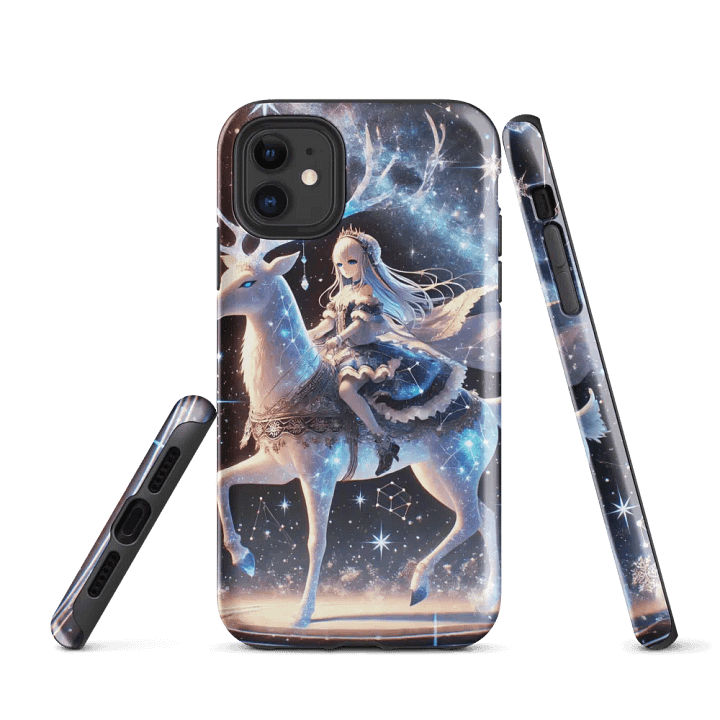 Celestial Rider iPhone Tough Case – Enchanted Winter Queen product image (1)