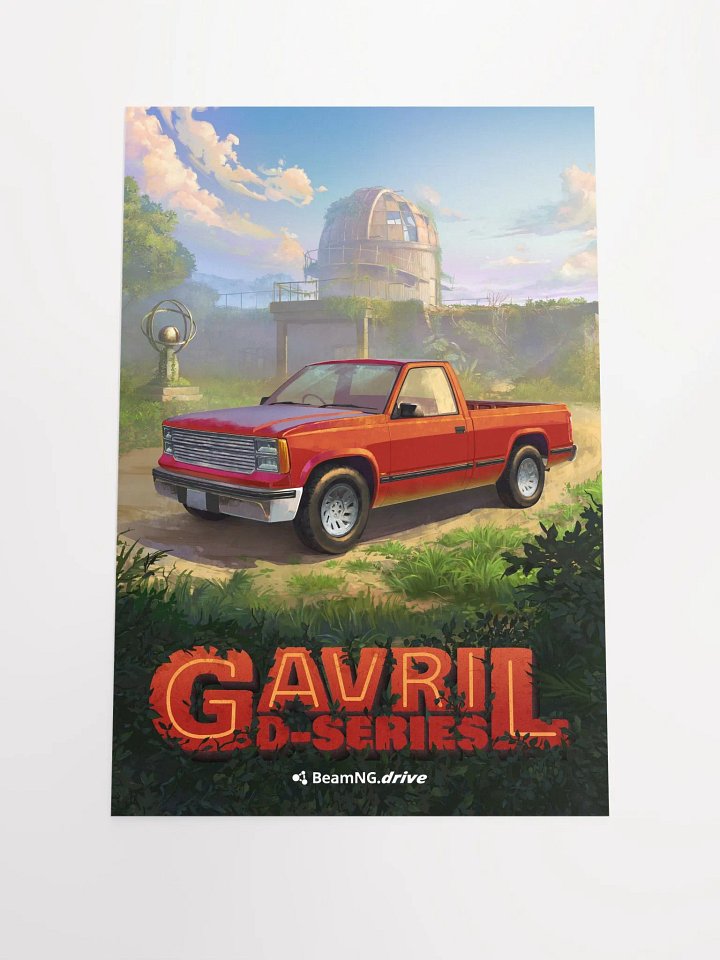 Gavril D-Series Stylized Poster product image (1)