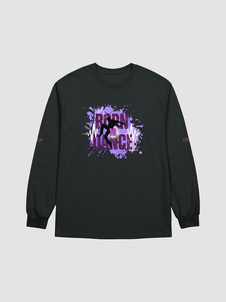 Born to Dance His Silhouette Long Sleeve Tee product image (2)