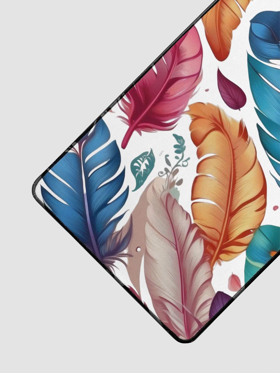 Whimsical Feathers Desk Mat product image (3)