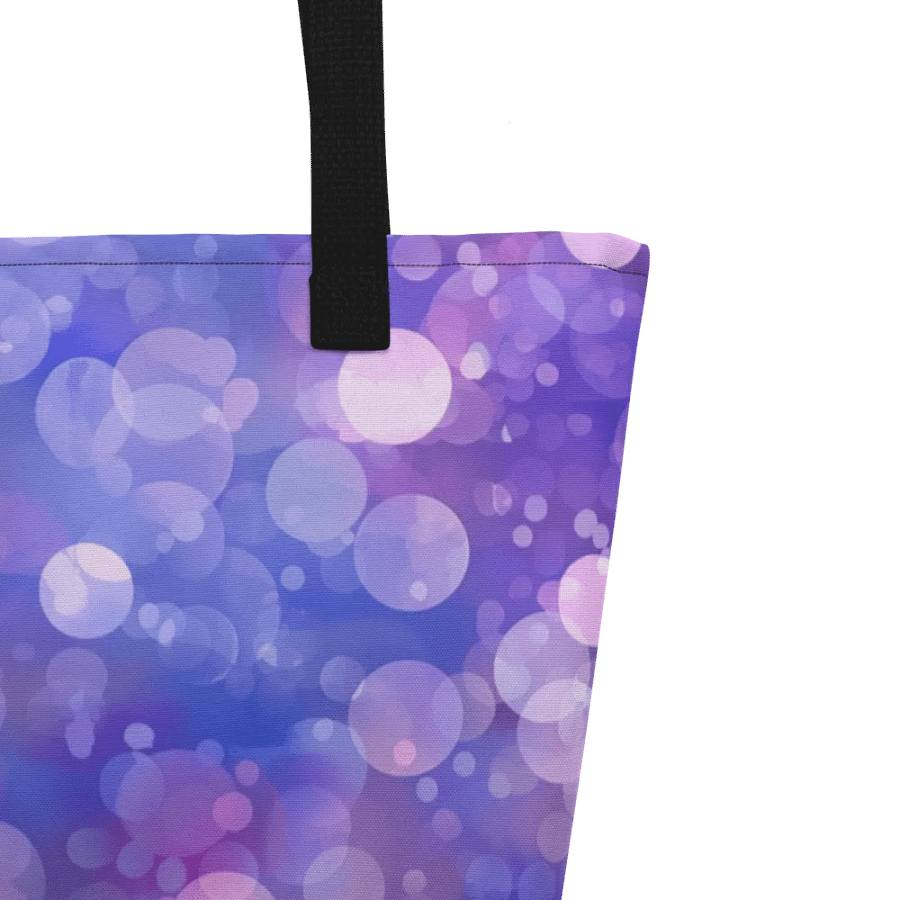 Bokeh Ombre Radiance Polyester Tote Bag product image (3)