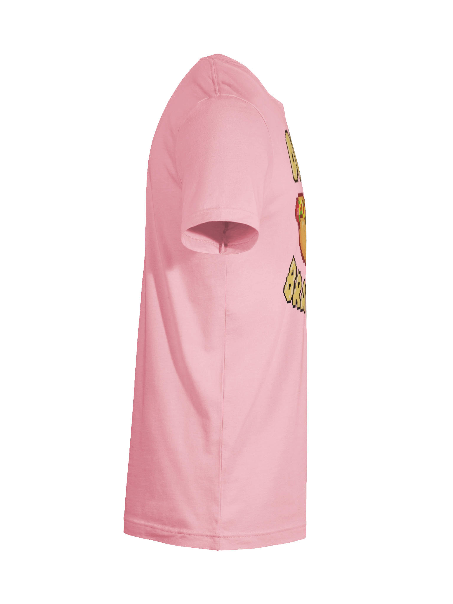 Pixelated Dean Bratwurst Logo T-Shirt (Pink) product image (12)