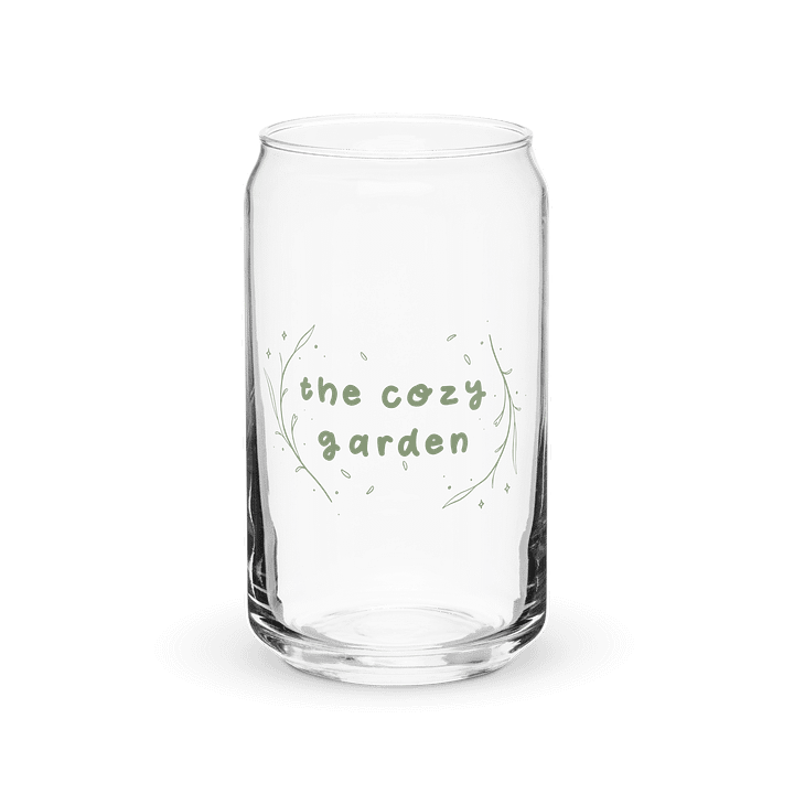 cozy garden glass can product image (2)