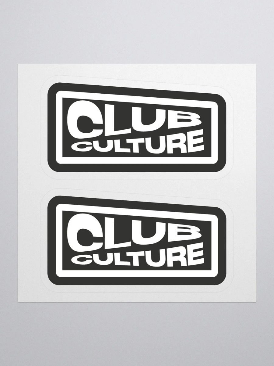 CC Logo Stickers - Grey product image (1)