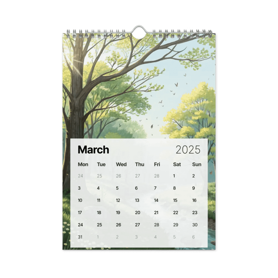 MAGICAL ANIME SEASONS WALL CALENDAR 2025 product image (9)