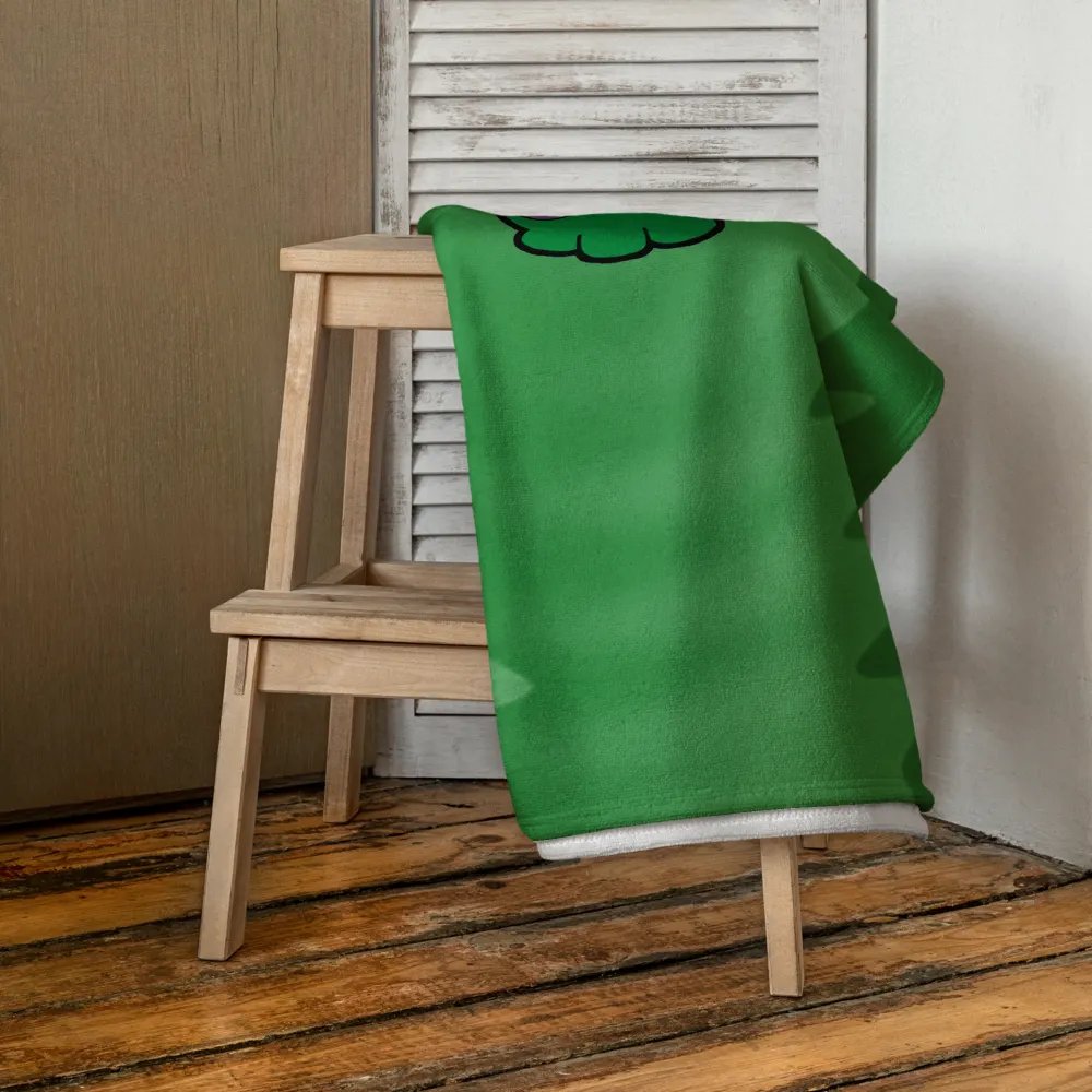 GREEN SKULL TOWEL! product image (4)