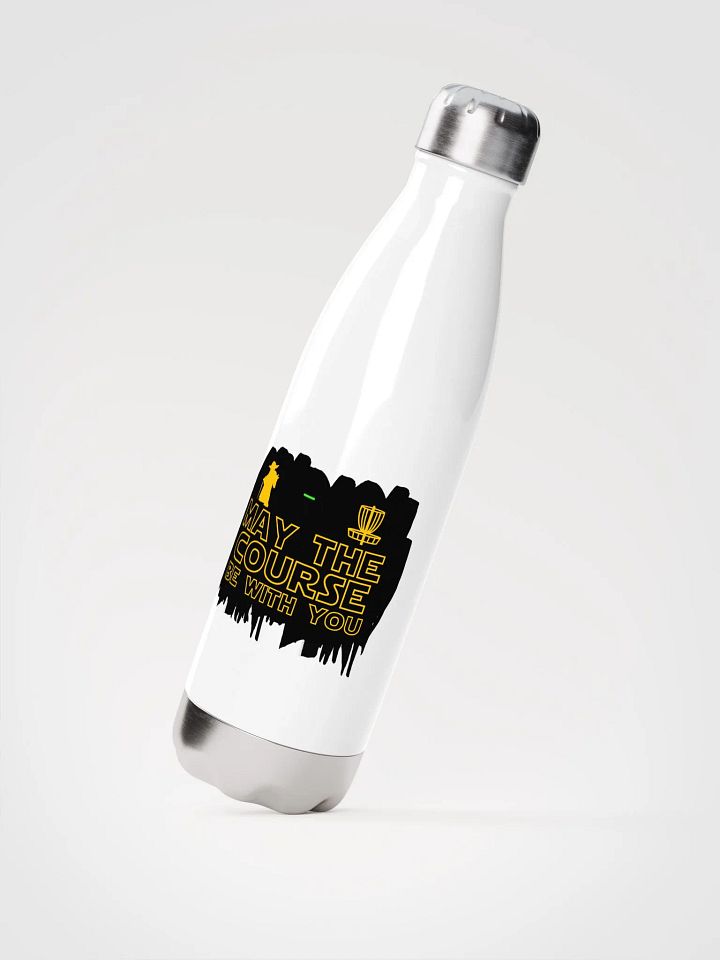 May the course be with you - steel bottle product image (2)
