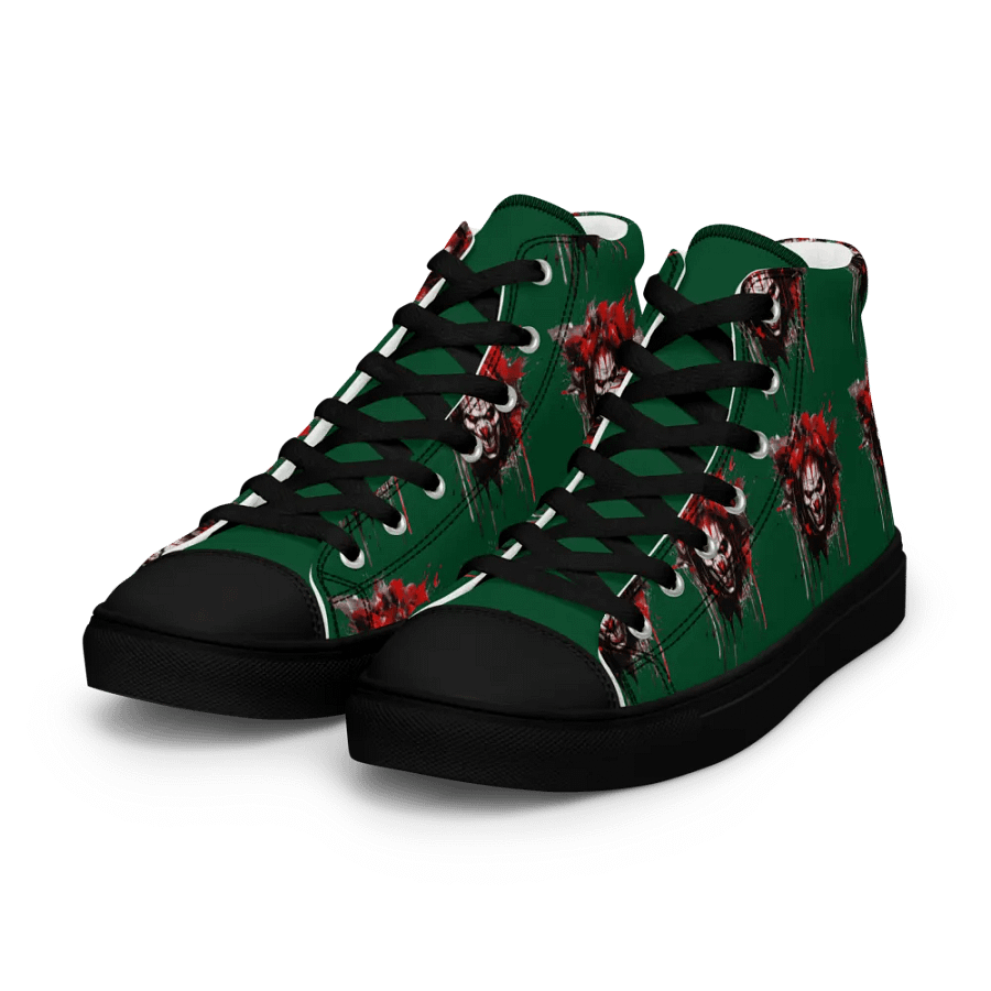 Sinister Clown Expression High Tops product image (7)