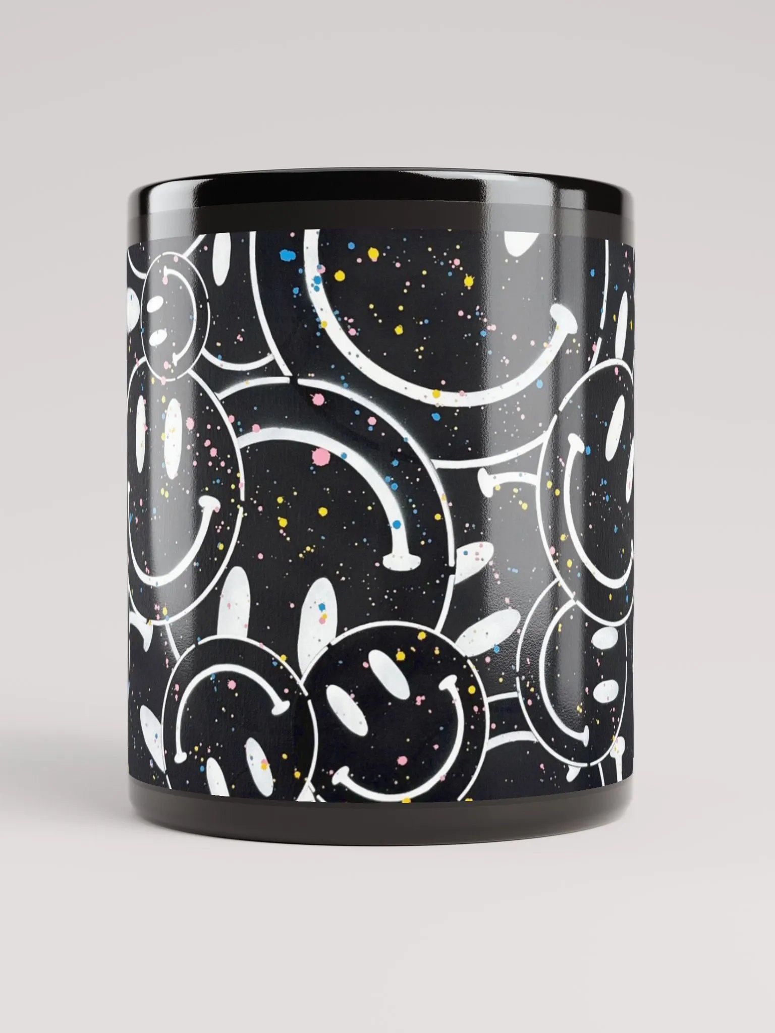 Black Smiley Mug product image (9)
