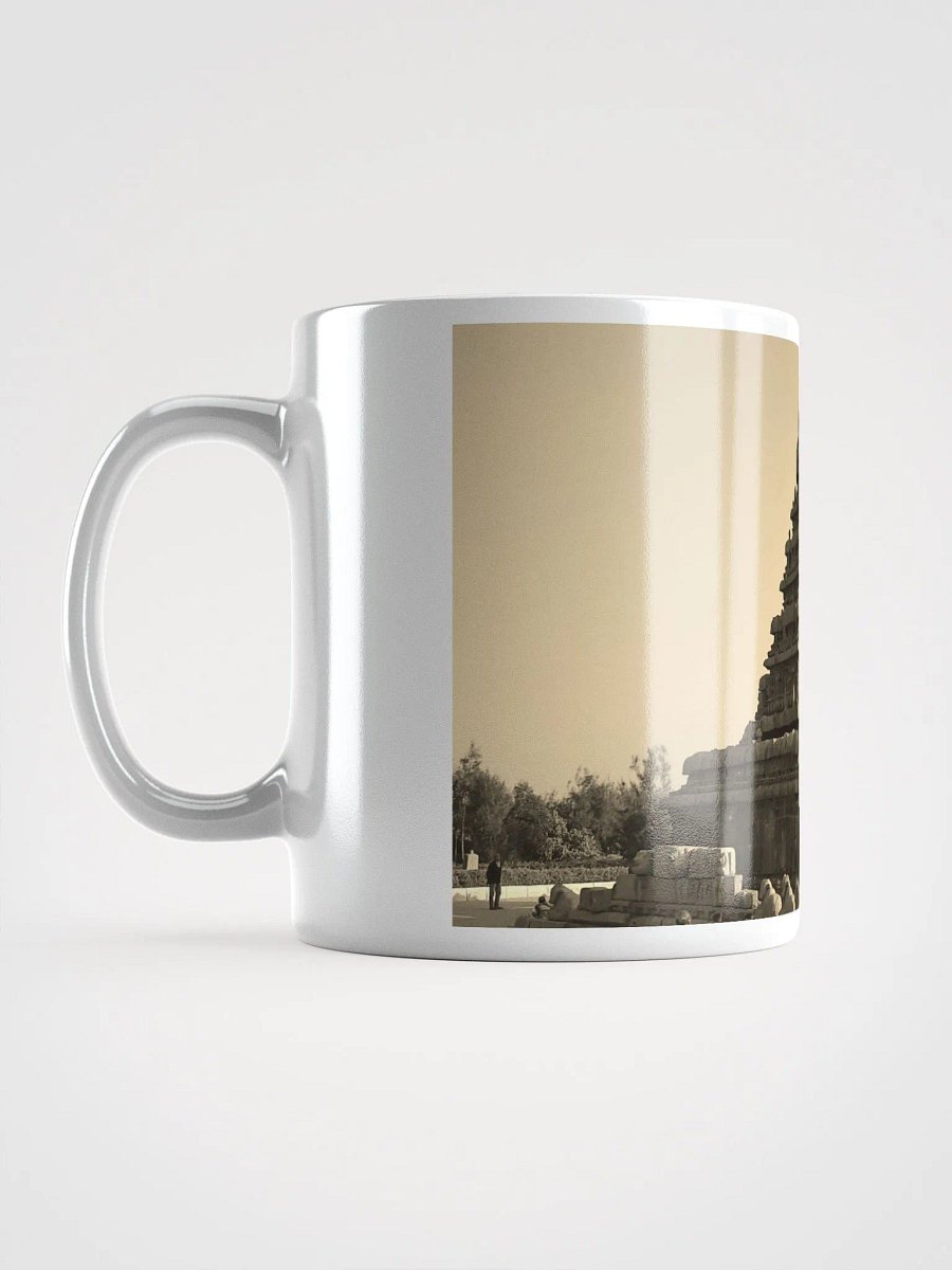 White Glossy Mug : Shore Temple product image (6)