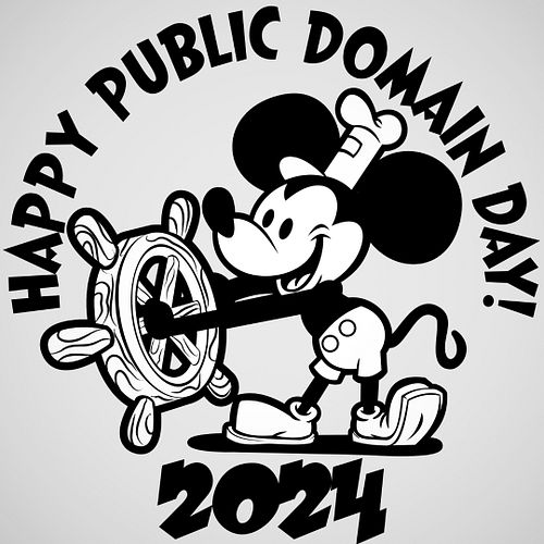 Can't believe the House of Mouse let it happen! Steamboat Willie is now in the public domain! Happy New Year! #steamboatwillie