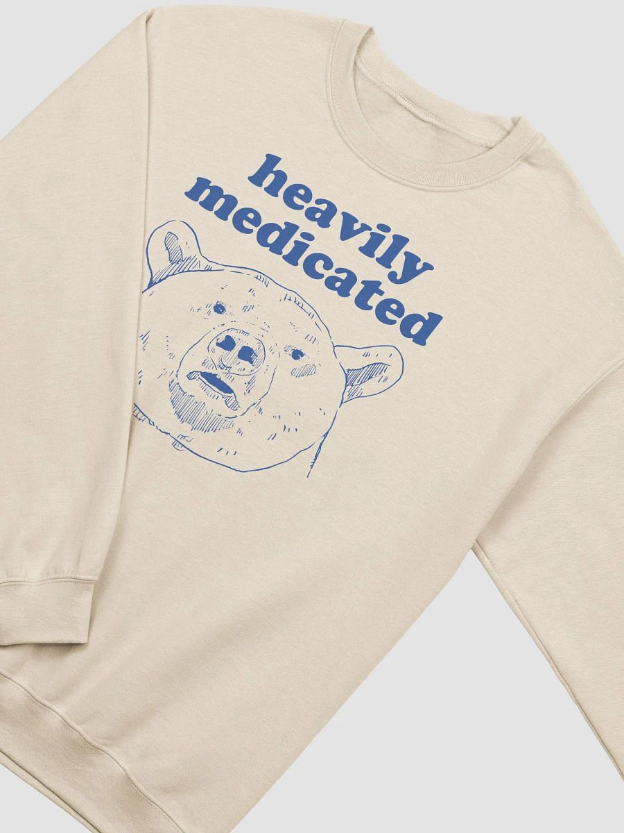 Heavily medicated Crewneck product image (3)