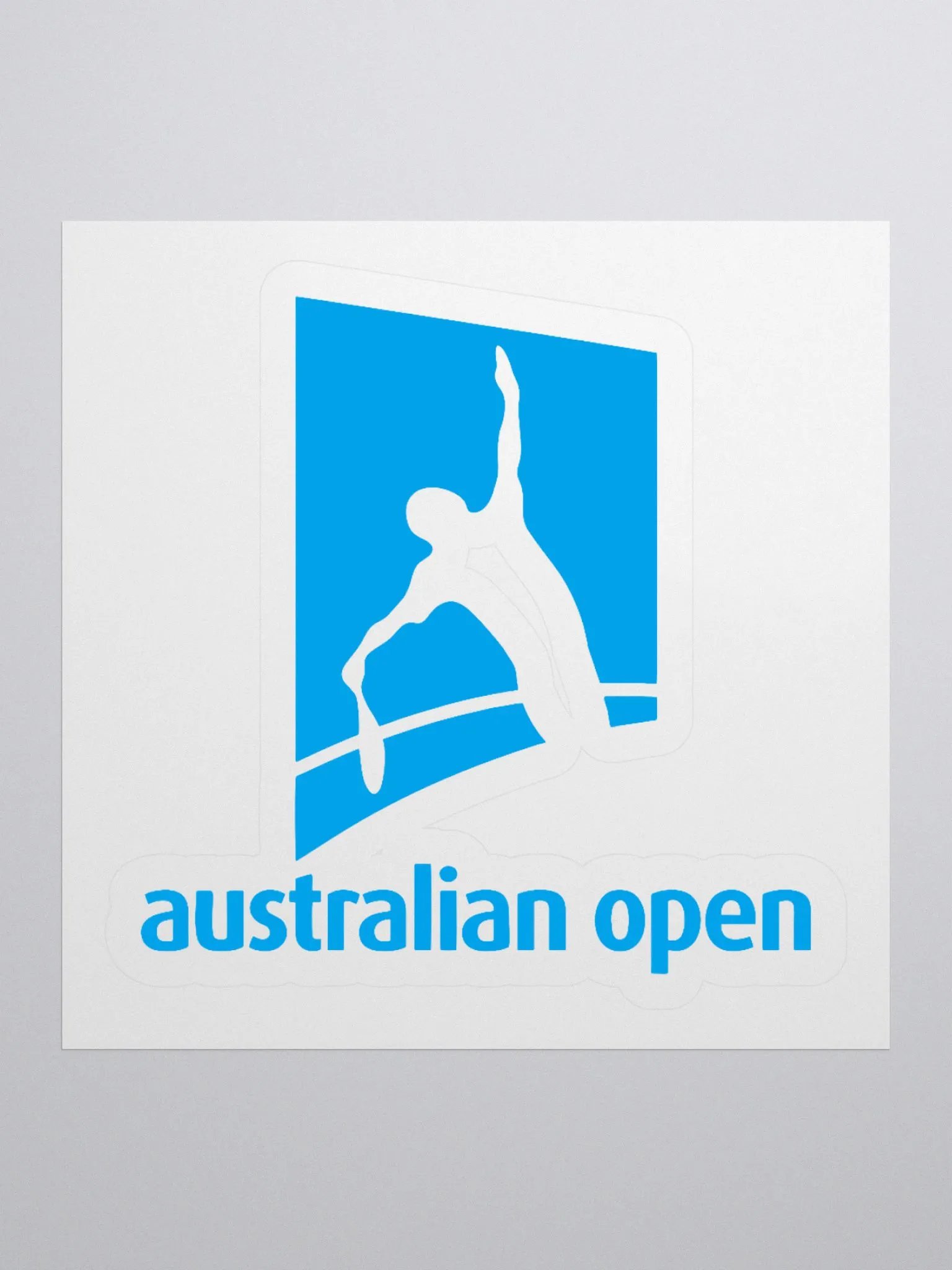 Australian Open Tennis Player Kiss Cut Stickers product image (4)