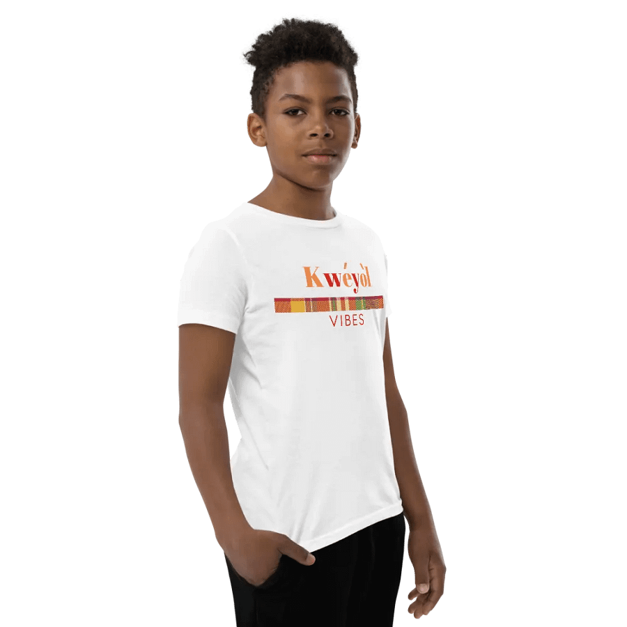 Kwéyòl Vibes Youth T-Shirt product image (93)