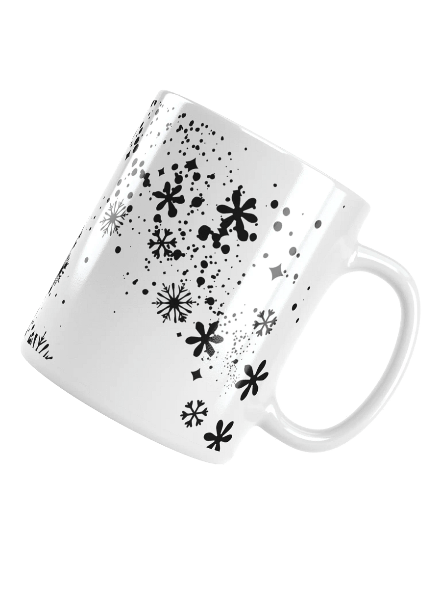 Starry Snowflake White Glossy Mug product image (10)