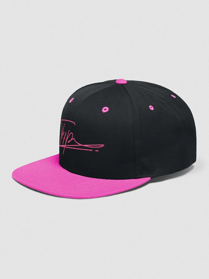T4P Wool Blend Snapback - Black/Pink product image (2)