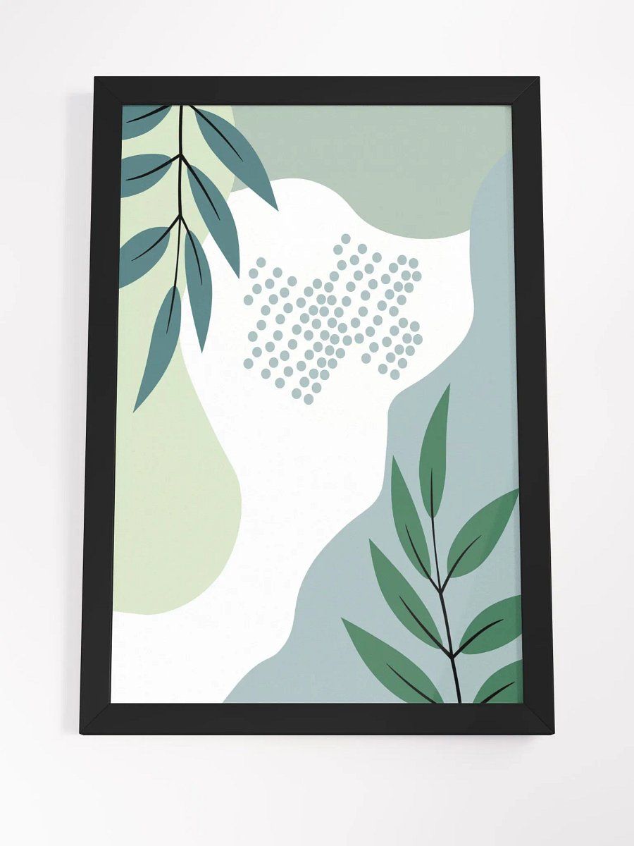 Whimsical Leafy Delight Framed Poster product image (21)