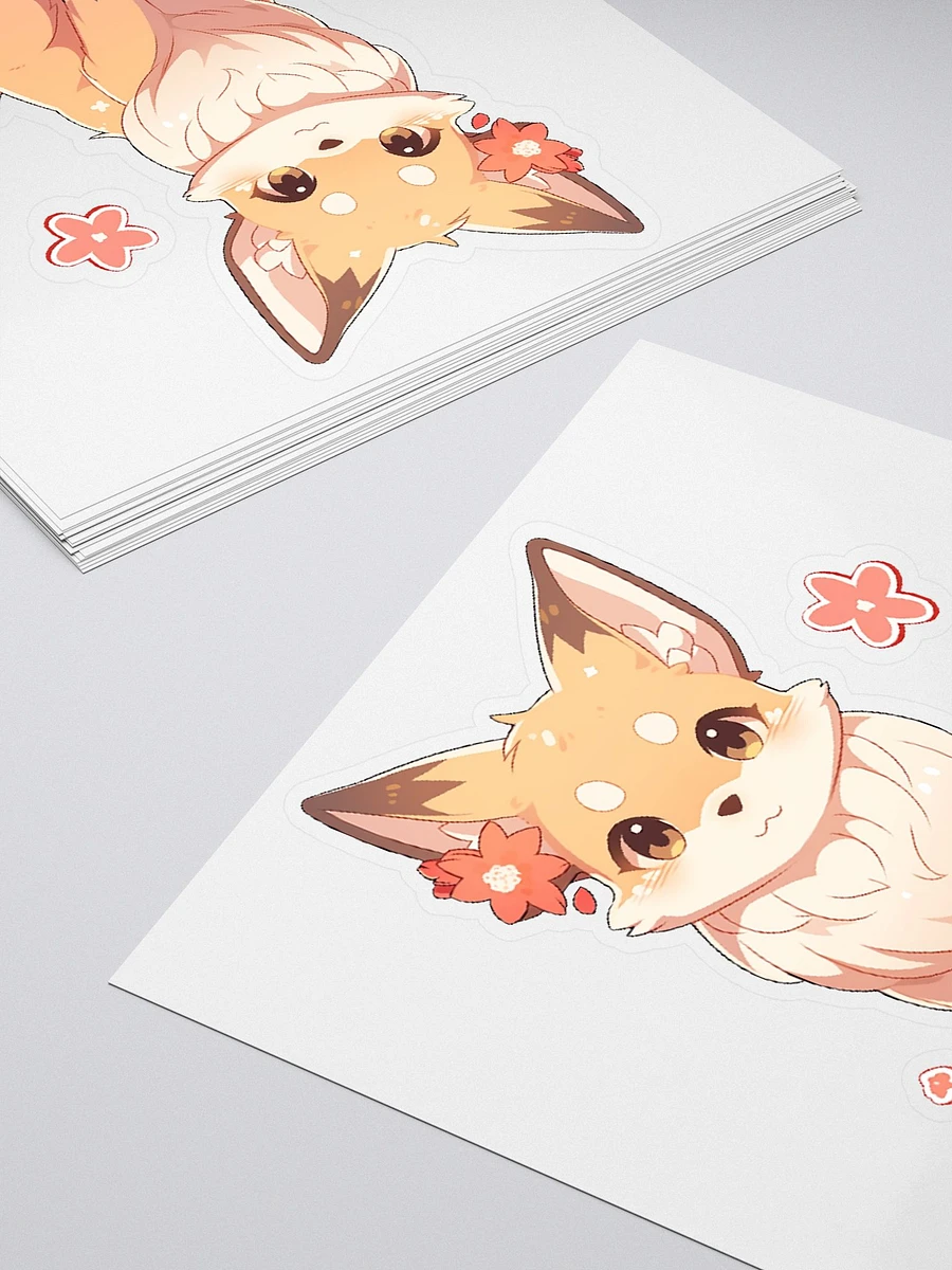 Flower Fox Sticker product image (10)