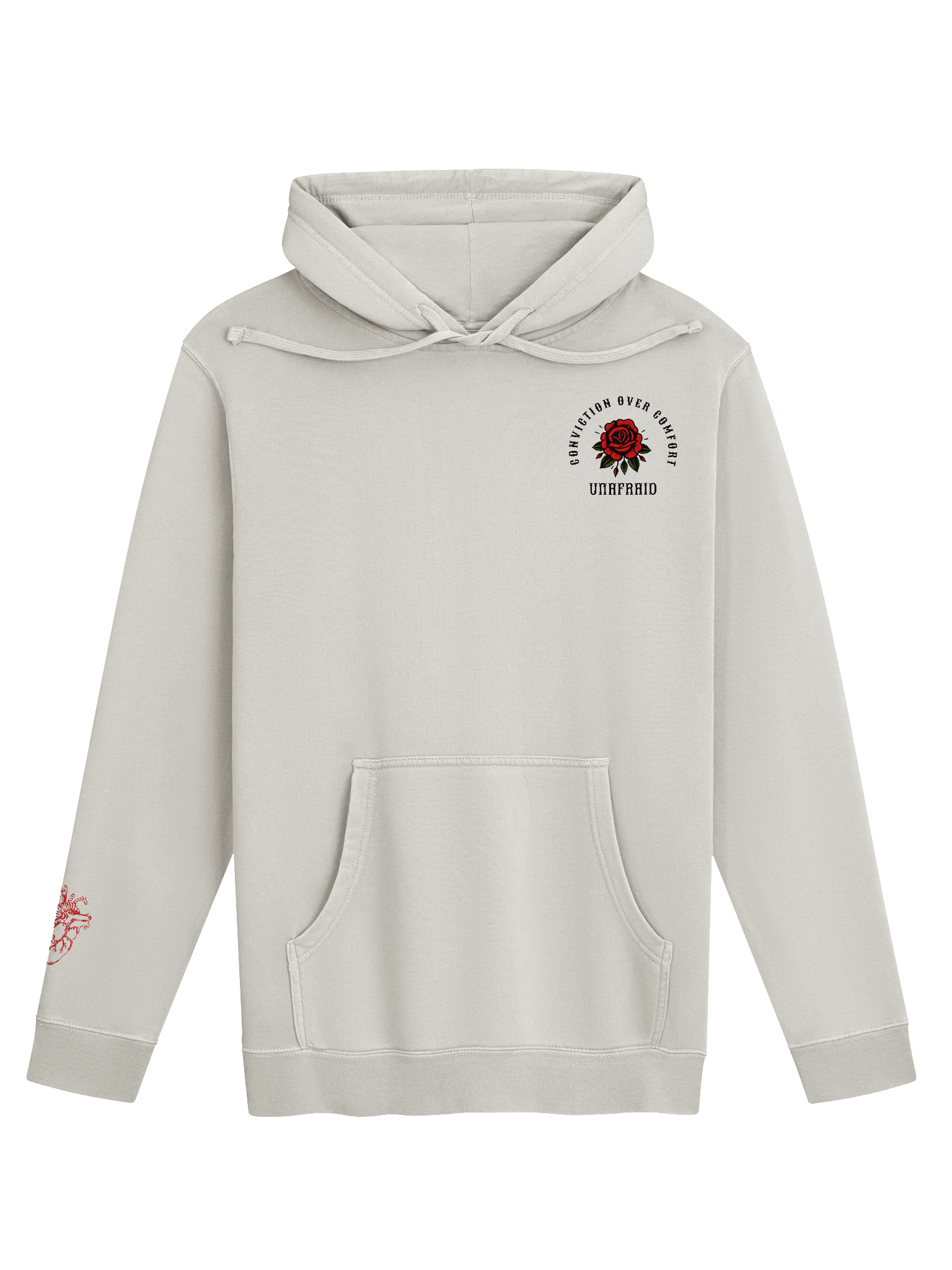 Conviction Over Comfort Premium Dyed Hoodie product image (3)