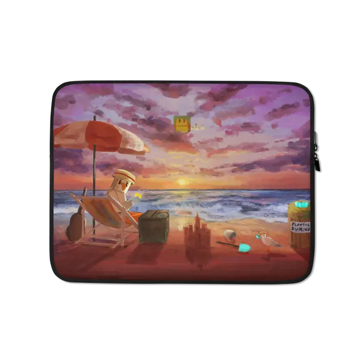 CringyGull Sunset Laptop Sleeve product image (1)
