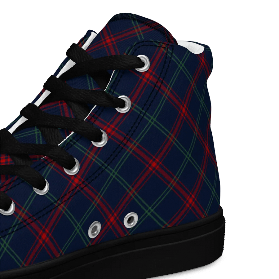 Lynch Tartan Men's High Top Shoes product image (12)