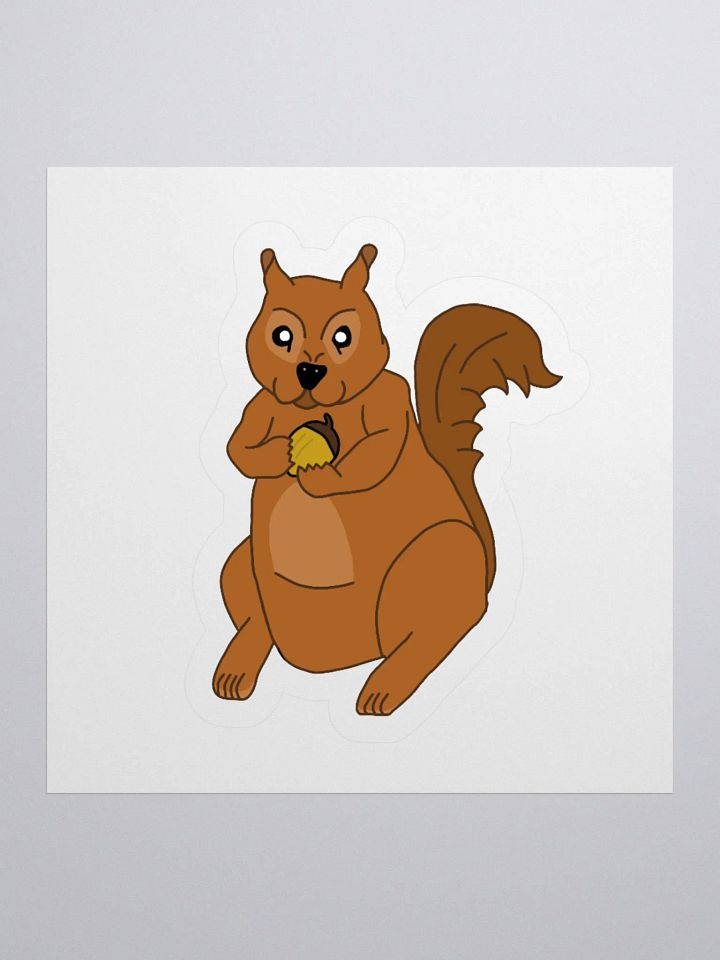 Squirrel sticker product image (3)