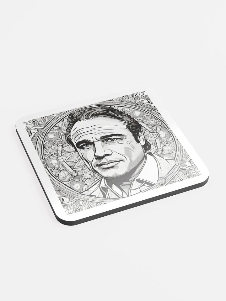 Intricate Portrait Glossed Coaster product image (2)