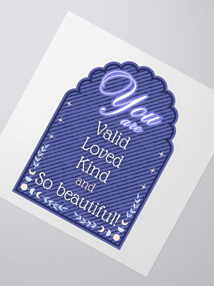 Perfect you -sticker product image (2)