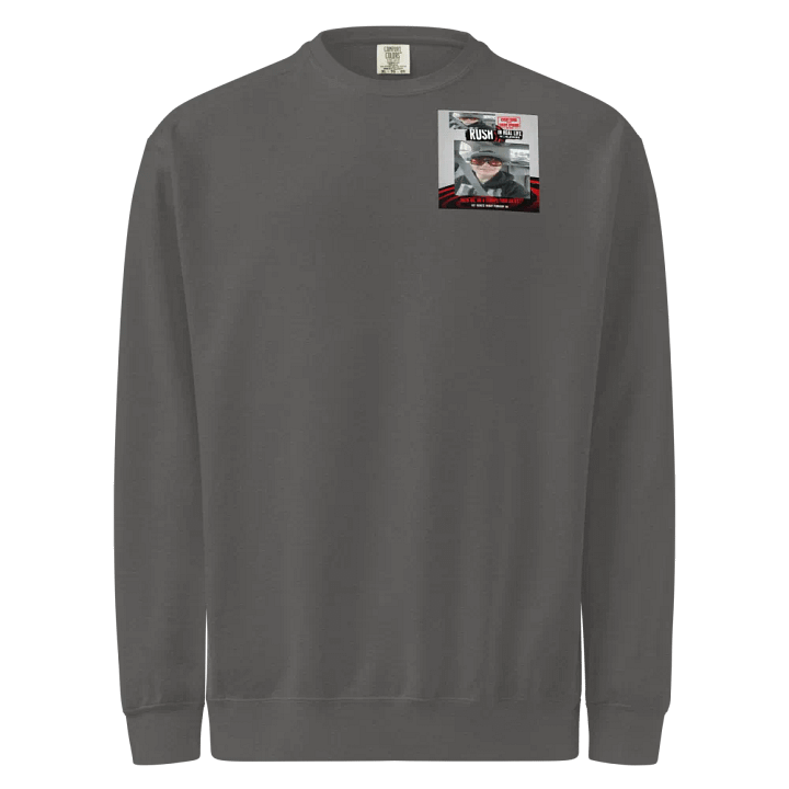 Milo Bass Rush Tour 2025 (Comfort Colors Unisex Garment-Dyed Sweatshirt) product image (1)