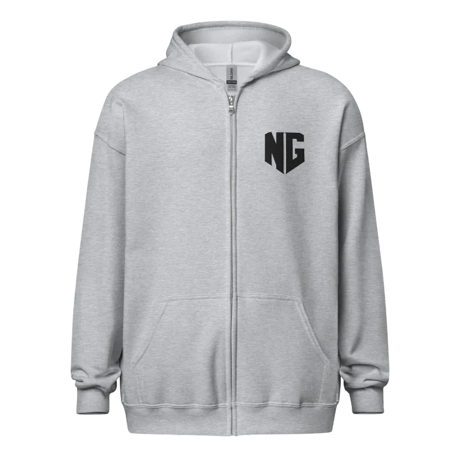 N.E.W. Gaming Zip-up - Black Logo product image (1)
