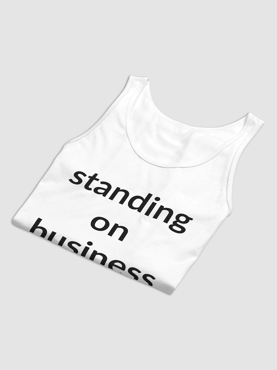 standing on business Jersey Tank product image (8)