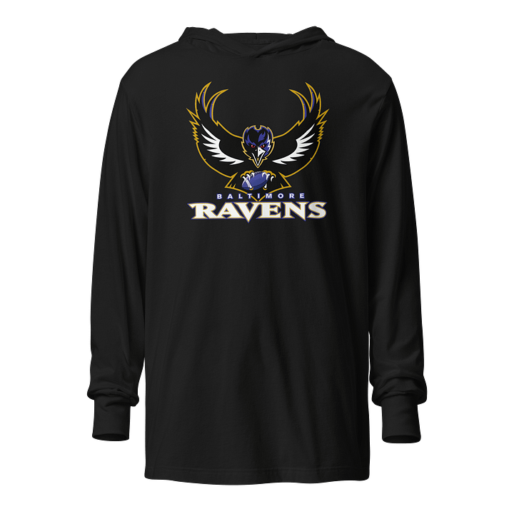 RAVENS - Fury Long Sleeve Hooded Tee product image (1)