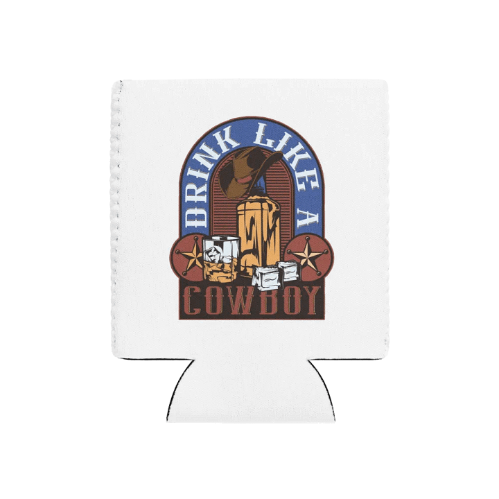 CWA "Drink Like A Cowboy" Koozie product image (2)
