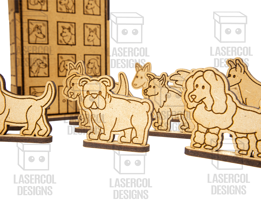 Dog Hotel Box Paint Kit DIY Cut Outs - Laser Cut Files product image (9)