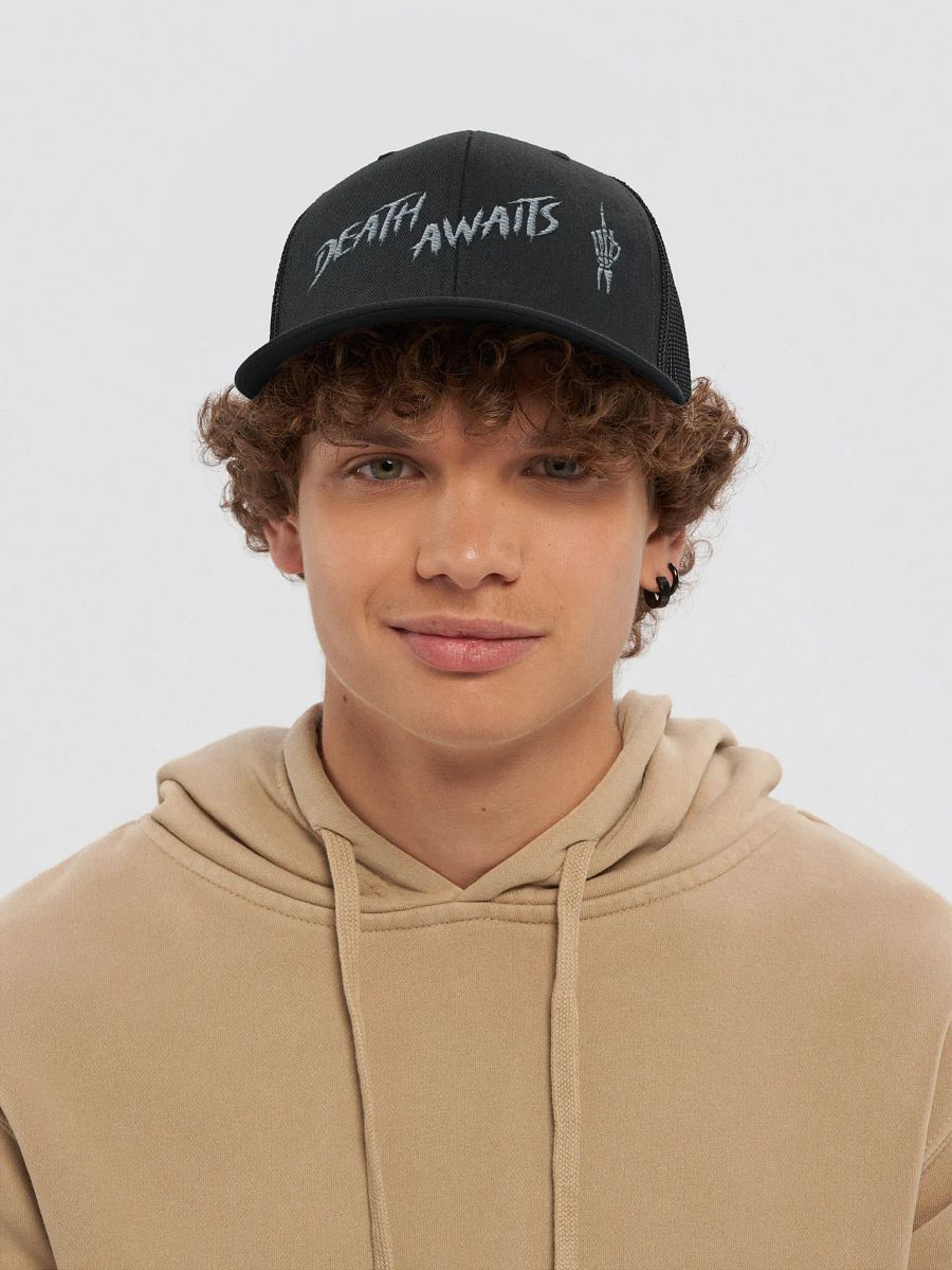 Death Awaits Trucker Snapback product image (5)