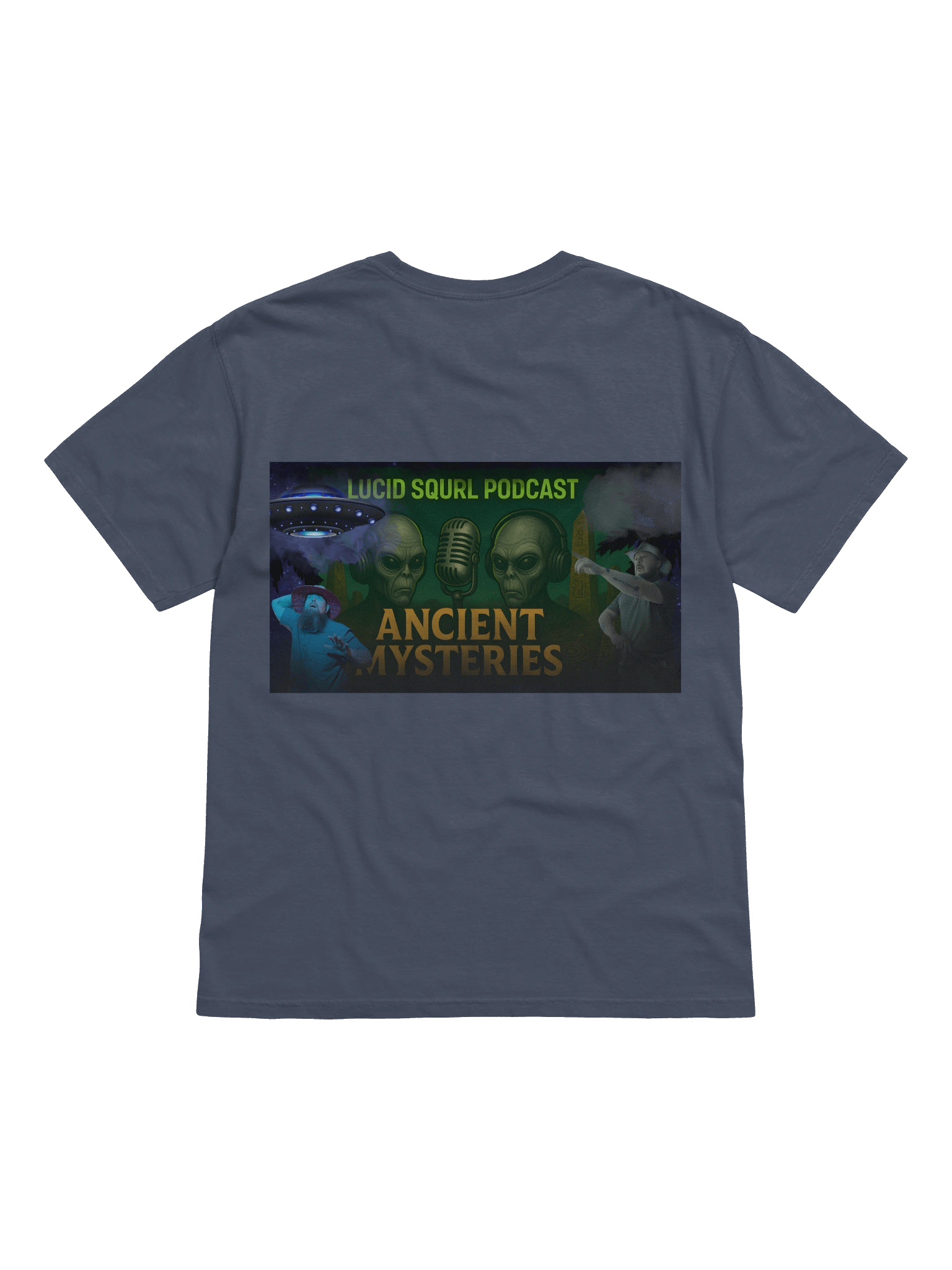 Lucid Squrl Podcast Mysteries tee product image (21)