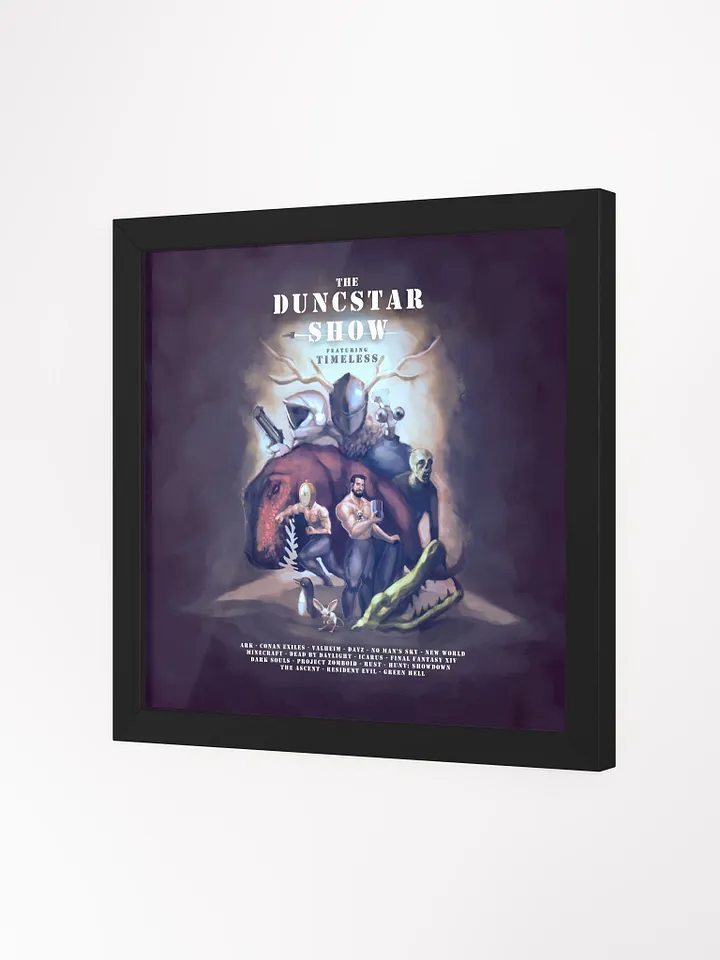 Duncstar Show ft Timeless Framed Print product image (2)